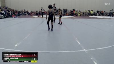 55 lbs Round 1 (4 Team) - Matt Johnson, ANML vs Finn Hendrickson, UNC (United North Central)