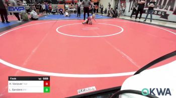 64 lbs Final - Hudson Vanover, Tiger Trained Wrestling vs Lincoln Sanders, Sallisaw Takedown Club