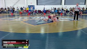 149 lbs Champ. Round 2 - Pasquale Vizzoni, Stevens vs Manny Lucas, Shenandoah University