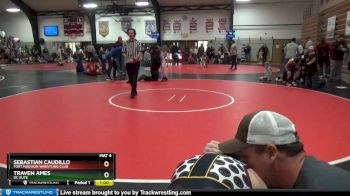 8 lbs Quarterfinal - Sebastian Caudillo, Fort Madison Wrestling Club vs Traven Ames, DC Elite