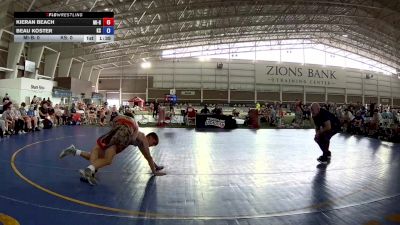 138 lbs Kieran Beach, Michigan Blue vs Beau Koster, Kansas