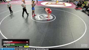 Semifinal - Caeden Olin, Millard South vs Brandon Louis, Omaha North