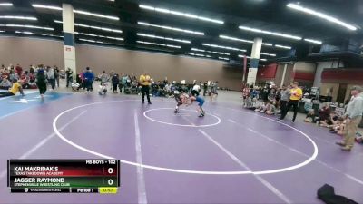 102 lbs Champ. Round 1 - Jagger Raymond, Stephenville Wrestling Club vs Kai Makridakis, Texas Takedown Academy