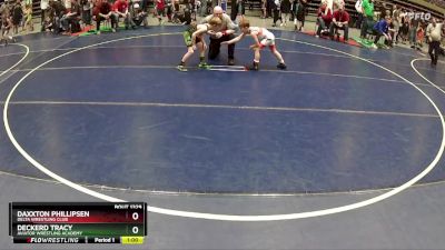 66 lbs Cons. Round 5 - Daxxton Phillipsen, Delta Wrestling Club vs Deckerd Tracy, Aviator Wrestling Academy