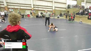 62 lbs 2nd Place Match - Joseph Tracy, Kuna Klub vs Hudson Proctor, Utah