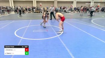 113 lbs Quarterfinal - Isaiah Sisneros, Lakewood vs Jason Saenz, Cataline Wildcats