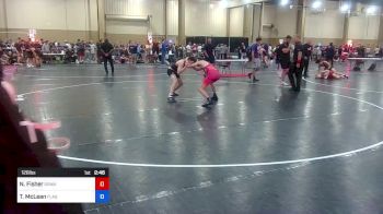 126 lbs Round Of 16 - Nathan Fisher, SOWA vs Timothy McLean, Flagler Wrestling Club