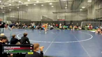 160 lbs Round 3 (4 Team) - Ryan Wirtz, Iowa Blue vs Declan Henderson, Wyoming Gold