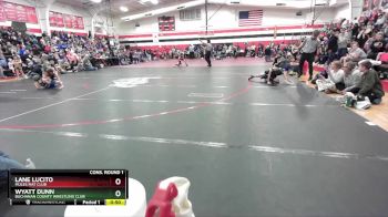 55B Cons. Round 1 - Wyatt Dunn, Buchanan County Wrestling Club vs Lane Lucito, Mules Mat Club