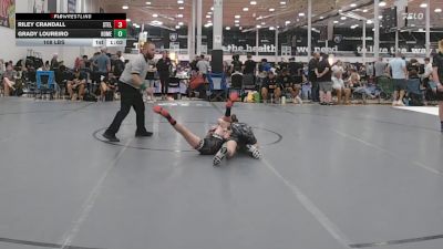 108 lbs Rr Rnd 3 - Riley Crandall, Steller Trained Bossk - HSC vs Grady Loureiro, Homegrown White - HSC