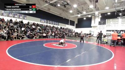 106 lbs Cons. Round 2 - Chris Sautter, Hesperia vs Elias Echeveste, Bonita