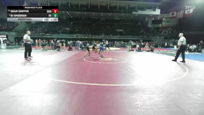 138 lbs Semifinal - Ej Sheeran, Pitman vs Sean Griffin, Central Catholic