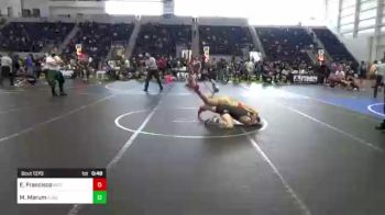 113 lbs Consi Of 16 #2 - Elyle Francisco, Interior Grappling Academy vs Mark Marum, Alaska Avalanche