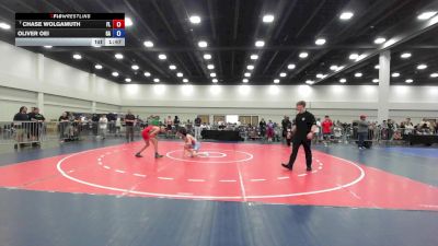 106 lbs Champ. Round 1 - Chase Wolgamuth, FL vs Oliver Oei, GA