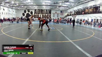 149 lbs Round 1 (6 Team) - Cole Riedel, Adrian vs Aaron Turner, Ohio Northern