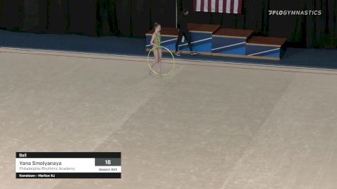 Yana Smolyanaya - Ball, Philadelphia Rhythmic Academy - 2021 Rhythmic Elite Qualifier