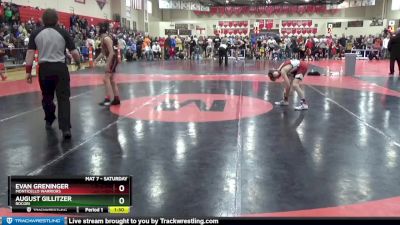 90 lbs Cons. Round 2 - Evan Greninger, Monticello Warriors vs August Gillitzer, ROCORI