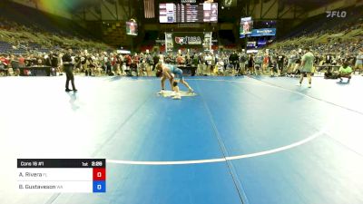 190 lbs Cons 16 #1 - Alan Rivera, FL vs Brock Gustaveson, WA