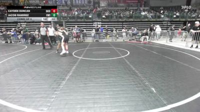 125 lbs Consi Of 4 - Cayden Duncan, Hackettstown vs Jacob Ramirez, Fiwc
