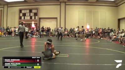 125 lbs Cons. Round 4 - Hank Mulligan, Donovan Catholic vs Isaac Sheehan, K-Vegas Elite