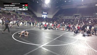 78 lbs Cons. Semis - Cooper Tabbert, Billings Wrestling Club vs Wolfgang Zimmerer, Ascent Wrestling Academy