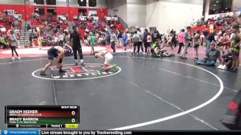 105 lbs Quarterfinal - Graem Keener, Ironclad Wrestling Club vs Brady Barron, Tiger Elite Wrestling