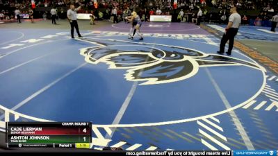 Champ. Round 1 - Cade Lierman, Bishop Neumann vs Ashton Johnson, Twin River