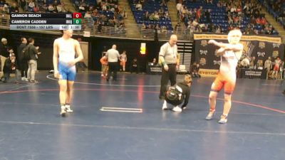 157 lbs Round Of 16 - Gannon Beach, Dallastown vs Cameron Cadden, Iroquois