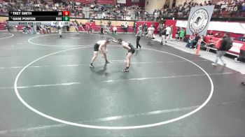 215 lbs Semifinal - Gage Ponton, Mountain View High School vs Trey Smith, Jerome