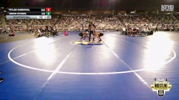 B3A-106 lbs Quarterfinal - Arion Stokes, Lincoln Christian vs Rylan Sandoval, Blackwell