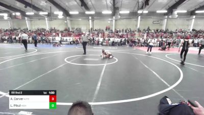 57 lbs Rr Rnd 2 - Ayden Carver, Aztec vs Lachlan Pikul, High Elevation WC