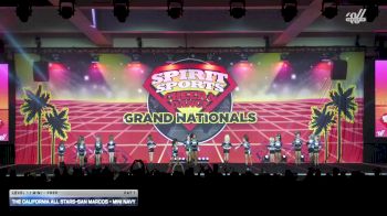 The California All Stars-San Marcos - Mini Navy [2026 L1.1 Mini - PREP Day 1] 2026 Spirit Sports Grand Nationals