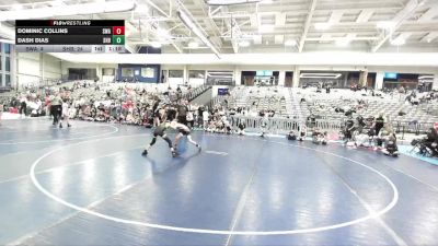 71 lbs Quarterfinals (8 Team) - Dominic Collins, Sanderson Wrestling Academy vs Dash Dias, Shootbox