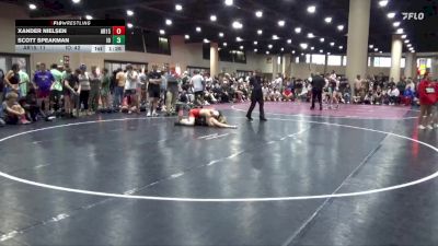165 lbs Round 5 (6 Team) - Xander Nielsen, AR- 15 vs Scott Speakman, Indiana Outlaws