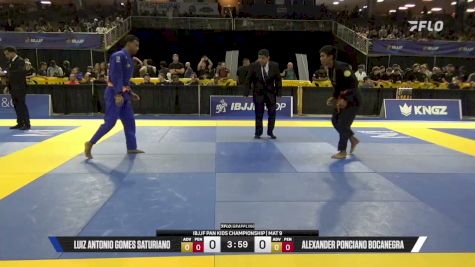 Luiz Antonio Gomes Saturiano vs Alexander Ponciano Bocanegra 2026 Pan Kids Jiu-Jitsu IBJJF Championship