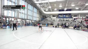 100 lbs Champ. Round 1 - Bekah Price, Davis vs Melayna Johnson, Riverton