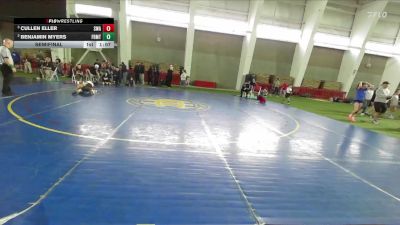 73 lbs Semifinal - Cullen Eller, Sanderson Wrestling Academy vs Benjamin Myers, Aniciete Training Club