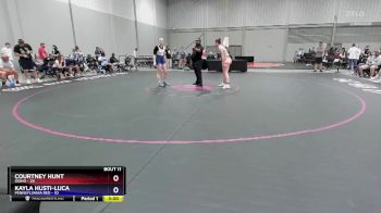 135 lbs Round 3 (8 Team) - Courtney Hunt, Idaho vs Kayla Husti-Luca, Pennsylvania Red