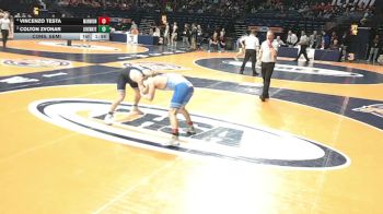 3A 190 lbs Cons. Semi - Vincenzo Testa, Aurora (Marmion Academy) vs Colton Zvonar, Frankfort (Lincoln-Way East)