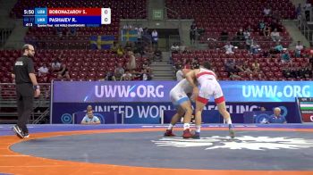 77 kg 1/4 Final - Samandar Bobonazarov, Uzbekistan vs Ramazan Pashaiev, Ukraine