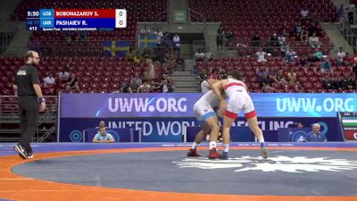 77 kg 1/4 Final - Samandar Bobonazarov, Uzbekistan vs Ramazan Pashaiev, Ukraine