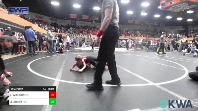 61 lbs Round Of 16 - Jack Williams, Tuttle Wrestling vs Jakson Jones, Norman Grappling Club