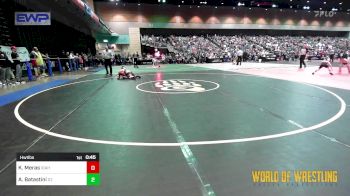 Quarterfinal - Keaton Meras, Idaho Gold vs Ayce Batastini, Danger Zone