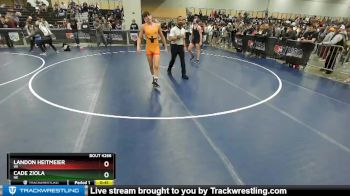 170 lbs Cons. Round 4 - Landon Heitmeier, WI vs Cade Ziola, NE