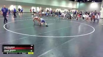 138 lbs Placement Matches (16 Team) - Jace Blasius, SD Renegades vs Frank Bianco, Raw (Raleigh)