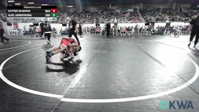 67 lbs Round Of 16 - Cutter Bledsoe, Woodland Wrestling Club vs Alec Armstrong, Duncan Demon Wrestling