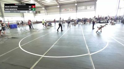 50 lbs Semifinal - Isaac Estrada, Top Rank Hammers vs Jude Montoya, Top Rank Hammers