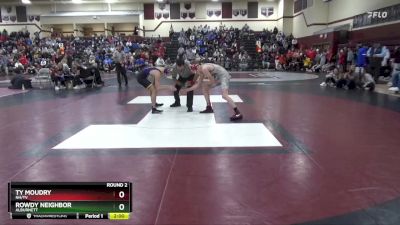 126 lbs Round 2 - Rowdy Neighbor, Alburnett vs Ty Moudry, NH/TV