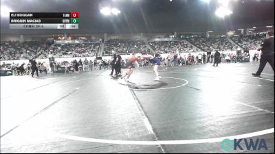 155 lbs Consi Of 4 - Eli Boggan, Team Tulsa Wrestling Club vs Briggin Macias, Guymon Wrestling