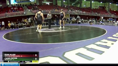 215 lbs Round 4 (6 Team) - Caden Boyer, Gretna East vs Ryan Allen, Papillion-La Vista South